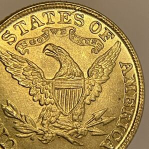 アメリカ古銭 自由の女神 13つ星  約4.04g 1900年銘 金貨銅貨 小型 一円貨幣 硬貨骨董品コインコレクションの画像4