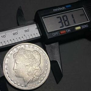 銀貨 1882O モルガン  約20.51g 自由の女神 アメリカ 古銭 イーグル コイン 硬貨 の画像6