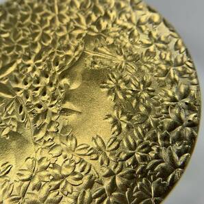 日本古銭 鳳凰菊 桜の女神 約40.1*3mm28.90g 天皇陛下御在位記念メダル 一円貨幣 硬貨骨董品コイン 参考品 h19の画像4