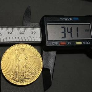 アメリカ イーグル金貨 約17.47g 1/2oz 20ドル 1933 一円貨幣 硬貨骨董品コインコレクション の画像7