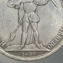 スイス古銭　5フラン銀貨　1422狩猟祭記念硬貨　約26.43g 一円貨幣　コインコレクション_画像3