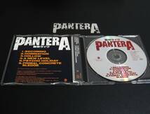 初回メタル・ロゴステッカー 帯 ◆ PANTERA パンテラ / 脳殺ライヴ_画像2