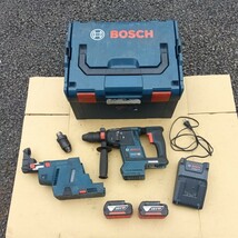 大特価！！！　★即決43000円★　GBH18V-26F　BOSCH　ボッシュ　コードレスハンマードリル　バッテリー×2_画像1