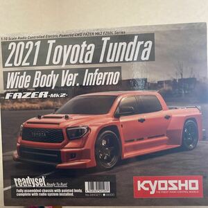  новый товар нераспечатанный 1/10 EP 4WD Phaser Mk2 FZ02L дамский комплект 2021 Toyota Tundra широкий корпус * VERSION Inferno 34432T1