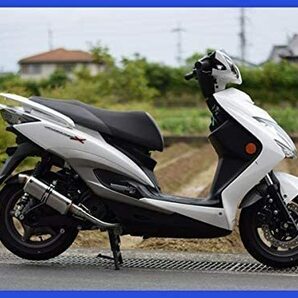 HMS シグナスX SE44J SE12J 国内モデル 1型 2型 3型 バイクマフラー DELTA デルタ SUS ステンレス カスタム パーツ ヤマハ dlt-001の画像2