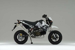 HMS KSR110 KSRpro KL-110DDF KL110EEF 2013年～2014年モデル対応 バイクマフラー メガホンタイプ マフラー ステンレス カワサキ mghn-003