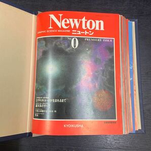 Newton 0号・1981年7月号(創刊号)〜1985年12月号セット/ バインダー、付録付の画像4