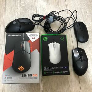 SteelSeries Sensei 310 62432 （ブラック）　マウス　セット　ジャンク