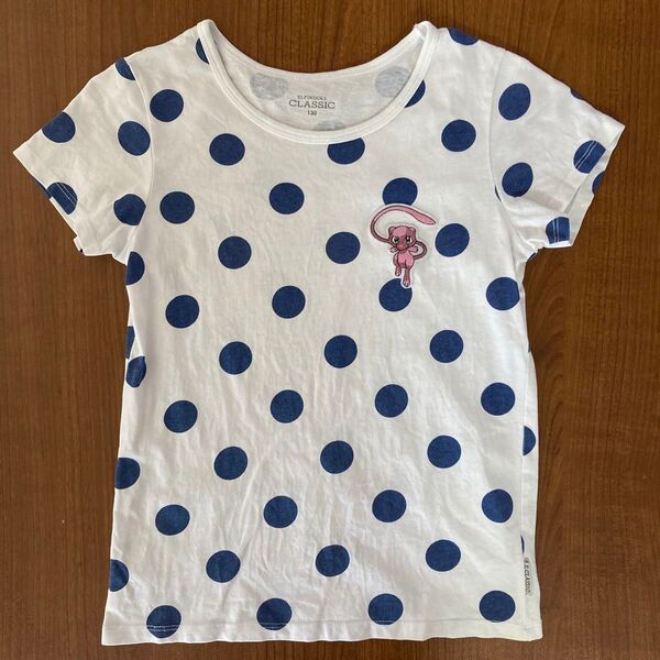 Tシャツ 半袖Tシャツ キッズ 白 カットソー 130