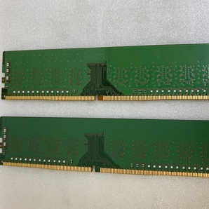 SK HYNIX PC4-2133P-UA1-11 4GB 2枚 8GB DDR4 デスクトップ用メモリ DDR4-17000 4GB 2枚 8GB 288ピン DDR4 ECC無し メモリ 中古の画像2