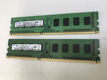 SAMSUNG 1Rx8 PC3-10600U 2GB 2枚組 4GB DDR3 デスクトップ用 メモリ DDR3-1333 2GB 2枚 DDR3 DESKTOP RAM_画像1