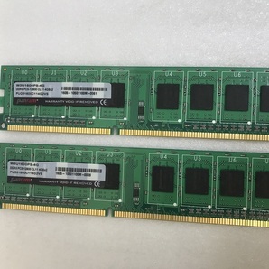 PANRAM PC3-12800U 4GB 2枚 1セット 8GB DDR3 デスクトップ用 メモリ 240ピン DDR3-1600 4GB 2枚 8GB DDR3 DESKTOP RAMの画像1