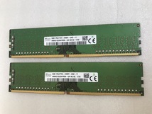 SK HYNIX 1Rx8 PC4-2400T PC4-2400 8GB 2枚組 1セット16GB DDR4 デスクトップ用メモリ DDR4 19200 8GB 2枚 DDR4 DESKTOP RAM_画像3