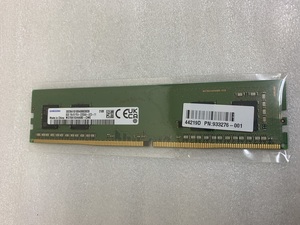 SAMSUNG 1Rx16 DDR4-3200 8GB DDR4 デスクトップ用メモリ 288ピン ECC無し 8GB DDR4 DESKTOP RAM