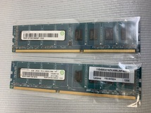 RAMAXEL PC3-10600U 4GB 2枚で 8GB DDR3 デスクトップ用メモリ DDR3-1333 4GB 2枚 8GB 240ピン ECC無し DDR3 DESKTOP RAM_画像1