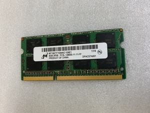 MICRON DDR3L-12800S-11-11-FP PC3-12800 8GB DDR3L ノートPC用 メモリ DDR3L 1600 8GB 204ピン DDR3L 8GB LAPTOP RAM