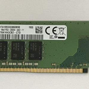 SAMSUNG PC4-2666V-UA2-11 8GB PC4-2666 8GB DDR4 デスクトップ用 メモリ ECC無し288ピン DDR4-21300 DDR4 DESKTOP RAM の画像4