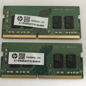 SAMSUNG 1Rx8 PC4-2400T 8GB 2枚組 1セット 16GB DDR4 ノート用メモリ 260ピン ECC無し PC4-19200 8GB 2枚で 16GB DDR4 LAPTOP RAMの画像2