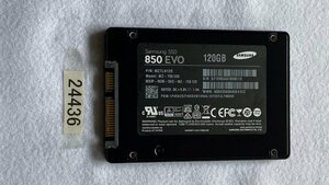 SSD120GB SATA 2.5 インチ SAMSUNG 850 EVO SSD120GB 7MM 中古 使用時間4340時間