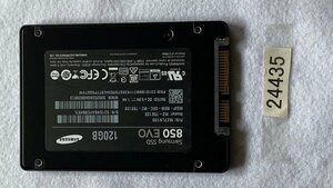 SSD120GB SATA 2.5 -inch SAMSUNG 850 EVO SSD120GB 7MM used period of use 2757 hour 