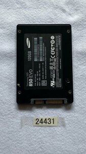 SSD120GB SATA 2.5 インチ SAMSUNG 850 EVO SSD120GB 7MM 中古 使用時間2391時間