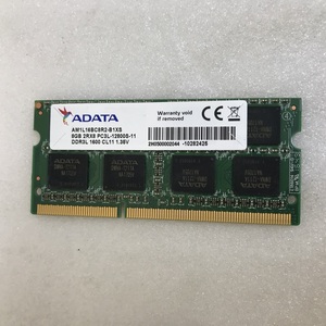 ADATA DDR3L-12800S 8GB DDR3L ノートPC用 メモリ DDR3L 1600 8GB 204ピン DDR3L LAPTOP RAM 8GB