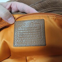 COACH コーチ ハンドバッグ トートバッグ レザー バッグ_画像7