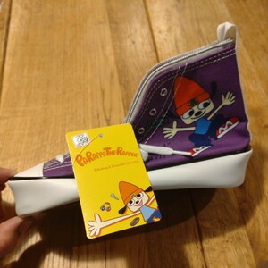  new goods PaRappa The Rapper sneakers type pouch KENKENunjama Lamy purse case WIND AND SEA