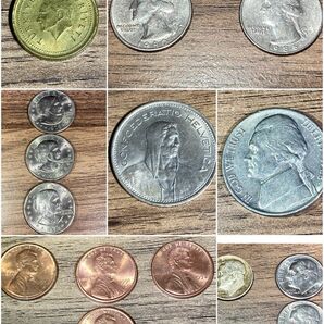 古銭 硬貨 アンティークコイン まとめ売り 海外硬貨 アメリカ トルコ スイス