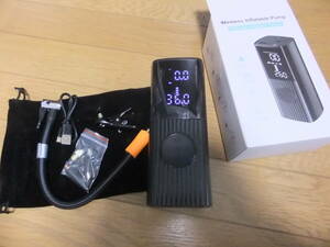 USB充電式　電動空気入れ　送410