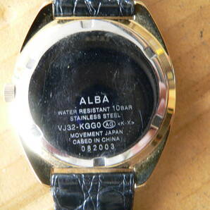 ■祇園奥村■腕時計 メンズ ALBA fusion 電池交換済み VJ32-KGGO 純製ベルト付き 動品 ジャンクの画像4