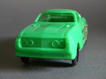 当時物 ★★70's TOYOTA トヨタ Celica 2000GT セリカLB リフトバック 旧車 !! ナガサキヤお菓子入チョコレート ダルマ★★「定形外/LP可」_画像9