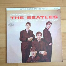 ビートルズ Beatles レコード 輸入盤 USA製 60年代 70年代 中古品 introducingtheBeatles_画像1