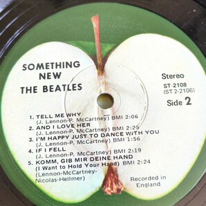 ビートルズ BEATLES レコード LP US盤 輸入盤 SOMETHINGNEW USA製 60年代 70年代 中古品の画像8