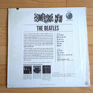 ビートルズ BEATLES レコード LP US盤 輸入盤 SOMETHINGNEW USA製 60年代 70年代 中古品の画像2