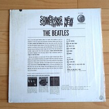 ビートルズ BEATLES レコード LP US盤 輸入盤 SOMETHINGNEW USA製 60年代 70年代 中古品_画像2