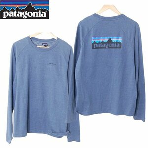 パタゴニア patagonia■P-6 ロゴ ライトウェイトクルー スウェットシャツ ロンT　アウトドア■L■グレー系 ※NK4328037