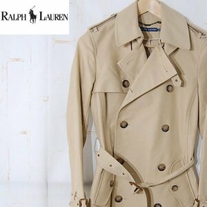 ラルフローレン RALPH LAUREN■トレンチコート■2/155/84A■ベージュ ※NK4328210