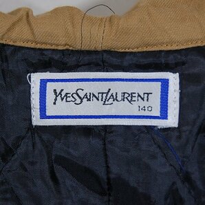 イヴサンローラン YVES SAINT LAURENT■コットンジップジャケット フーデット 古着■140■ダークグレー系 ※NK4328341の画像5