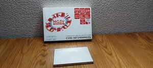 【中古品】東芝製チップ採用 240GB SSD CFD販売 CSSD-S6T240NMG3V