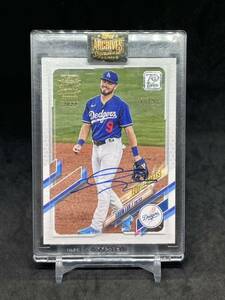 98枚限定 2022 Topps Archives Signature Gavin Lux Auto ギャビン・ラックス 直筆サイン ドジャース　大谷 同僚