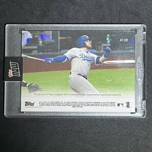 49枚限定 2020 Topps Now Max Muncy Auto /49 マックス・マンシー 直筆サイン ドジャース 大谷翔平 同僚 NLCS 初回満塁HR 11得点の画像2