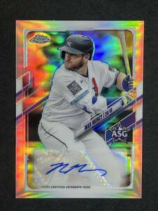 2021 Topps Chrome Update Max Muncy Auto All Star マックス・マンシー 直筆サイン オールスター ドジャース 大谷翔平 同僚