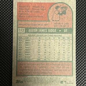 2024 Topps Heritage Puple Refractor Hot Box Aaron Judge アーロン・ジャッジ ヤンキースの画像2