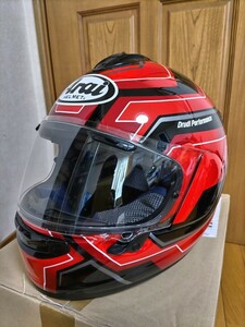 【中古美品】Arai アライ　VECTOR-X　ベクターエックス　ヘルメット　サイズXL：(61・62) フルフェイスヘルメット 