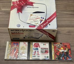 ★セガサターン 本体とソフトセット★ナイツ　サカつく　SEGA