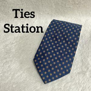 Ties Station タイステーション　総柄ネクタイ　メンズ小物　ビジネス