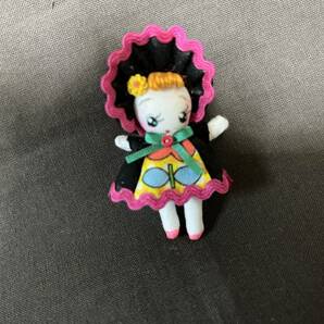 １番「一年さくら組」６cm文化人形・ヘロヘロ人形・昭和レトロ・手作り人形・ままごと遊び・駄菓子屋玩具・懐かしいお人形・ミニチュアの画像6