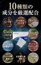 送料無料!シリアス マカ 亜鉛15m配合 シトルリン アルギニン 厳選成分配合 サプリ 国内生産 crious 30錠入り_画像6