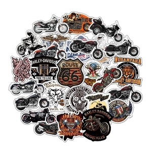 たっぷり　お得セット　Harley-Davidson ハーレーダビッドソン ステッカー50枚セット　A